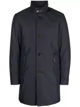 Moorer пуховик с длинными рукавами, синий