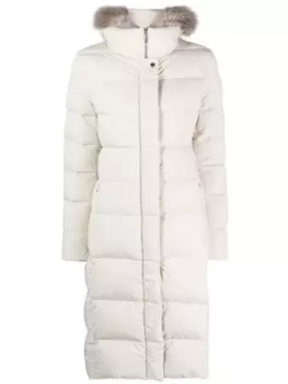 Moorer пуховик Zagarakn, нейтральный цвет