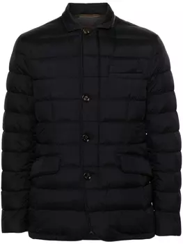 Moorer пуховик Zayn-Op, синий