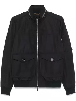 Moorer саржевый бомбер, синий