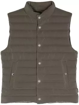Moorer стеганый жилет Ashton-OS, зеленый