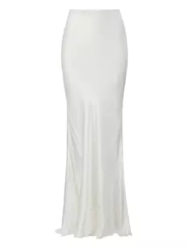 MOOS STUDIO прямая юбка, белый