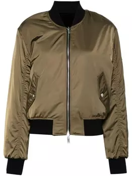 Moose Knuckles двусторонний бомбер Jet, зеленый