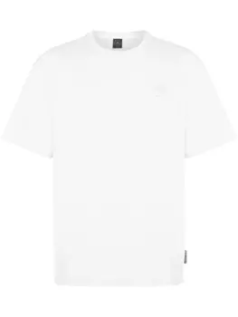 Moose Knuckles футболка Henri с вышитым логотипом, белый