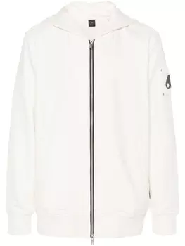 Moose Knuckles худи Hartsfield на молнии, нейтральный цвет