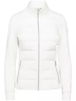 Moose Knuckles пуховик Naomi с высоким воротником, белый