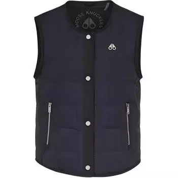 Moose Knuckles Женский жилет FW24, черный