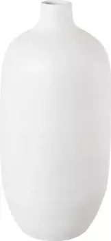 Моя домашняя декоративная ваза "Аайна", керамика, качественная работа, высота ок. 40 см My home 40 см, 17 см, белый