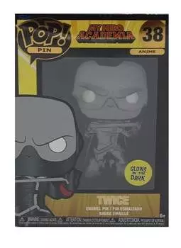 Моя геройская академия — вытащите большую эмалированную булавку № 38 — дважды Funko