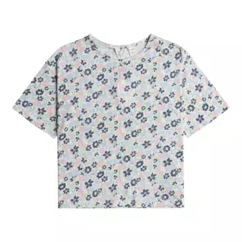 Моя голова и мое сердце Детский топ Roxy, сиреневый