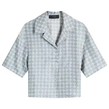 Моя квадро-рубашка Amiri, голубой