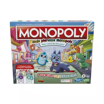 Моя первая монополия, F4436, настольная игра Monopoly