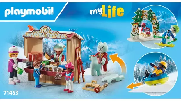 Моя жизнь мир лыж Playmobil