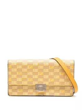 Moreau сумка на плечо Gigi с монограммой, желтый