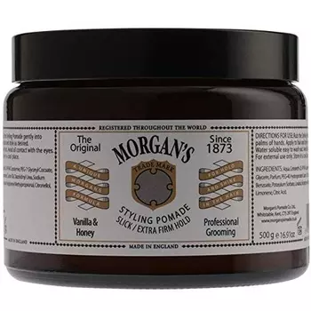 Morgan's Помада с ванилью и медом экстрасильной фиксации 500г