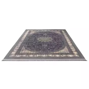 Моргенланд восточный ковер "Golden Glam - Восточный тканый ковер", прямоугольный, восточный вид Morgenland 100х200 см, темно-синий