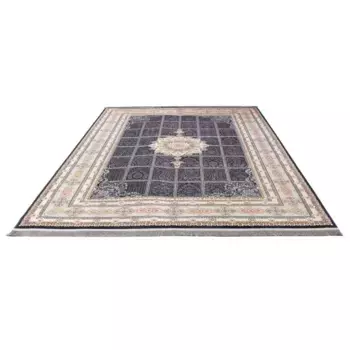 Моргенланд восточный ковер "Восточная элегантность - Восточный тканый ковер", прямоугольный, восточный вид Morgenland 100х200 см, темно-синий