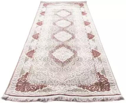 Моргенландская дорожка "Авель", прямоугольная Morgenland 100х300 см, цвет Silber