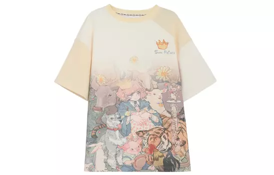 Mori Girl Tribe Snbl Женская футболка, Бежевый