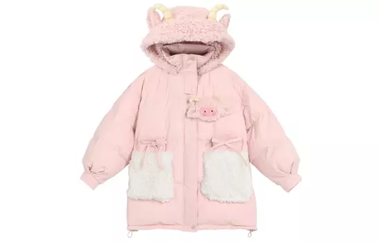 Mori Girl Tribe Женский пуховик Mori Tribe, Розовый