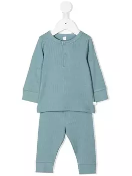 MORI пижама в рубчик, синий