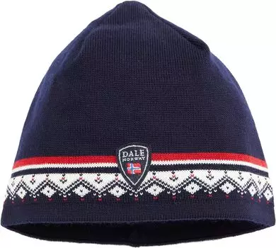 Мориц Шляпа Dale of Norway, цвет Navy/Off-White/Raspberry