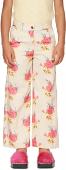 Morley Kids Бежевые брюки с татумом