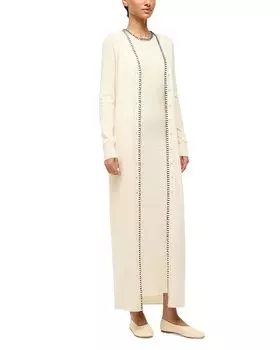 Моррисон Макси Кардиган STAUD, слоновая кость/кремовый