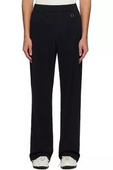 Морщинистые брюки Wooyoungmi, черный