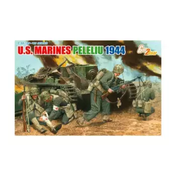 Морская пехота США - Пелелиу, 1944 г., Dragon Models - '39 to '45 Series - United States (1:35)