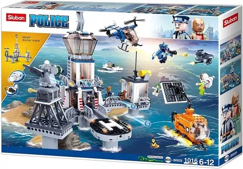 Морская платформа KLOCKI SLUBAN POLICE