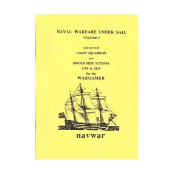 Морская война под парусом - Том №1, Miniature Rules (NavWar)