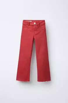 Морские джинсы ZARA, цвет Raspberry