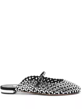 Морские мюли Aquazzura, черный