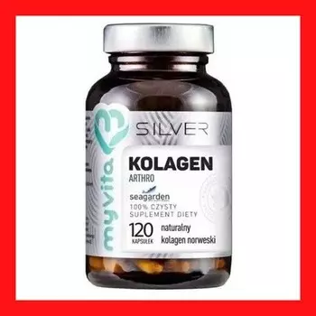 Морской коллаген Коллаген 60/120/180 капсул Суставы Ногти Кости Dhl, Myvita