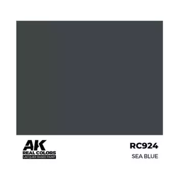 Морской синий, Paint - Real Color, Dropper Bottles (AK-Interactive)