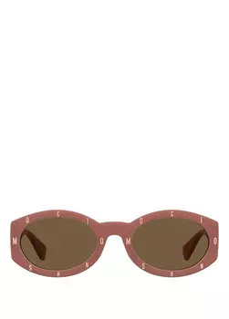 Mos141/s розовые женские солнцезащитные очки Moschino