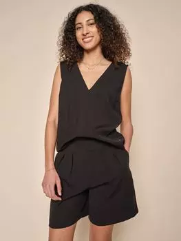 MOS MOSH Топ без рукавов Raelyn Leia, черный