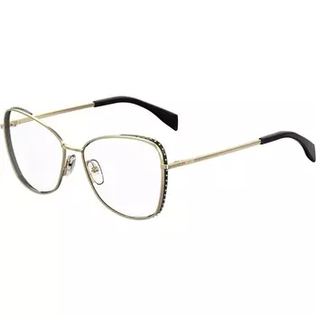 Moschino 516 0J5G Золотые очки с демонстрационными линзами