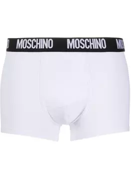 Moschino боксеры с логотипом, белый