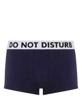 Moschino боксеры с жаккардовой надписью, синий