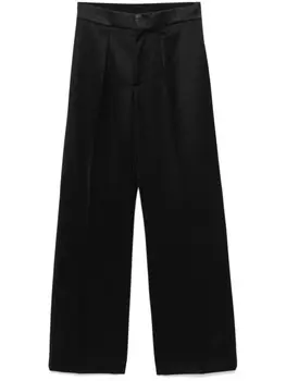 Moschino брюки из вирджинской шерсти, черный