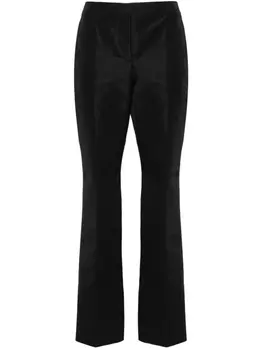 Moschino брюки с нашивкой, черный