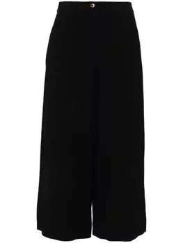 Moschino брюки с отутюженными стрелками, черный