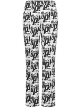 Moschino брюки What's Up, черный