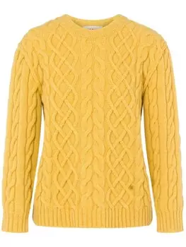 Moschino джемпер из вирджинской шерсти, желтый