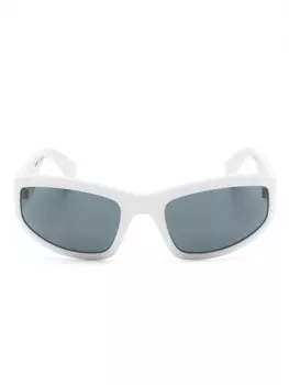 Moschino Eyewear солнцезащитные очки, белый