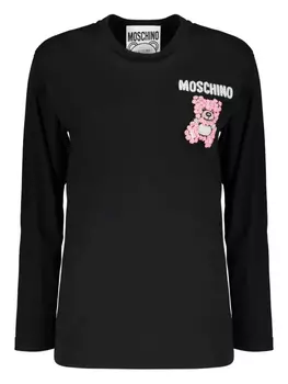 Moschino футболка с короткими рукавами, черный