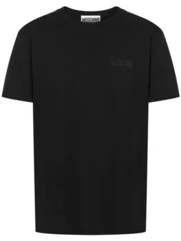 Moschino футболка с логотипом, черный