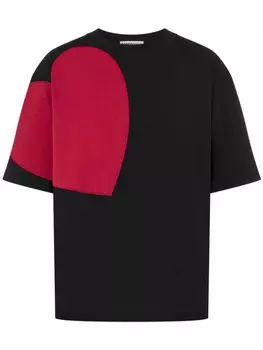 Moschino футболка с принтом, черный